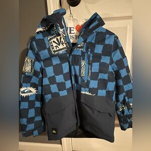 Boys quicksilver ski jacket